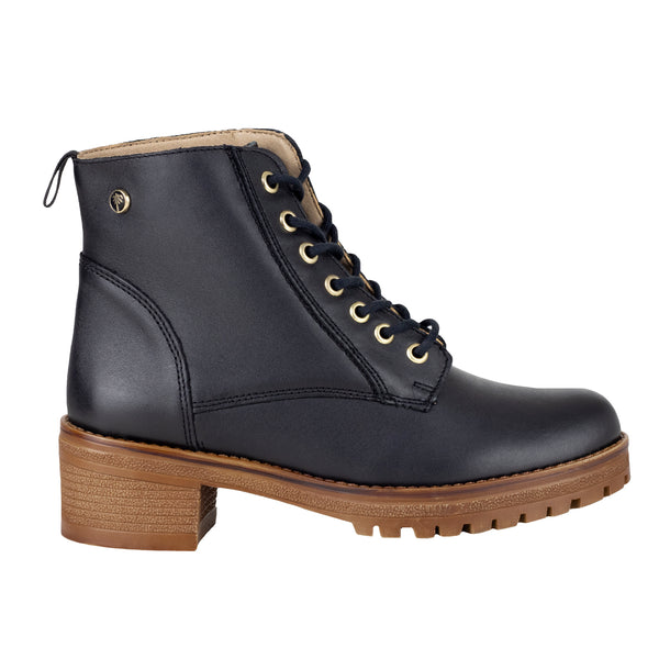 Bota Casual Dama Verde Tabaco Bella 7152 Negro