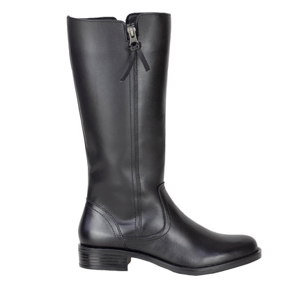Bota Caña Larga Casual Para Dama Gino Cherruti 5308 Negro