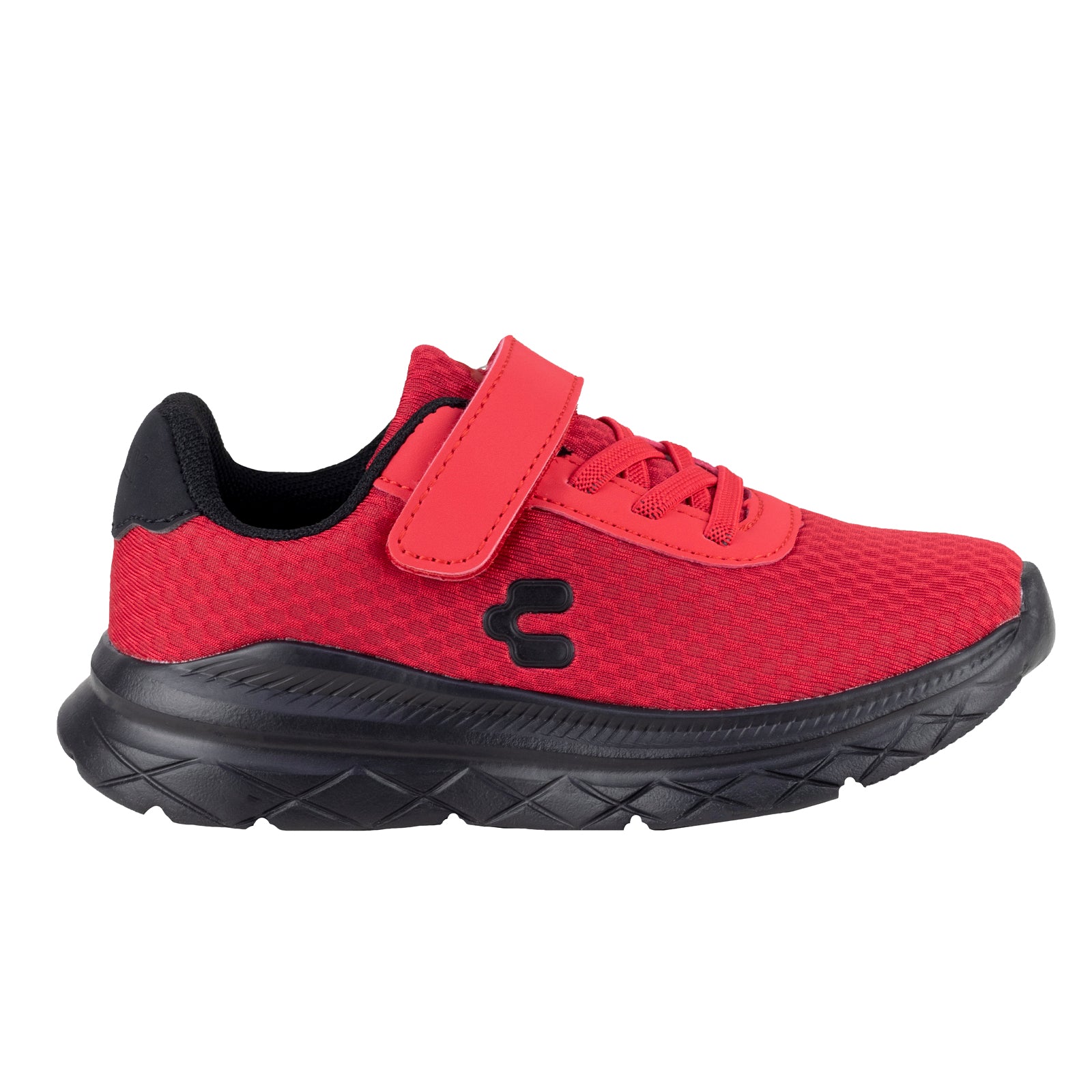 Tenis Charly Kids Sports Relax 1098461 Rojo Negro