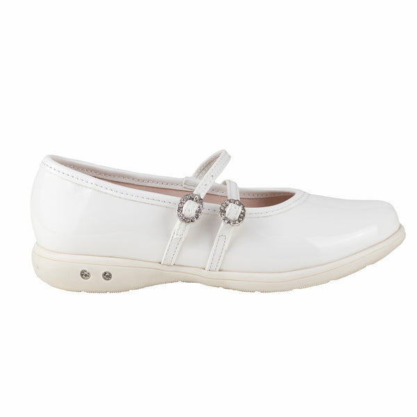 Zapato De Charol Para Niño C873-B Beige 22-23