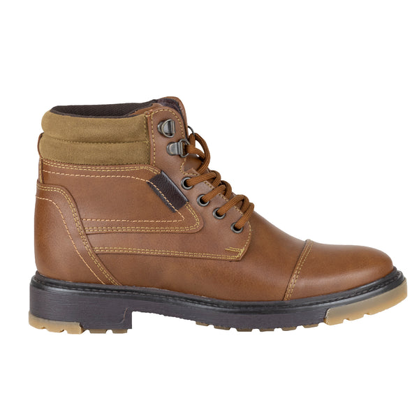 Bota Casual Caballero Capa De Ozono 654301 Cogñac