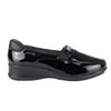 Slip On Casual Dama Onena 8069 Negro Charol