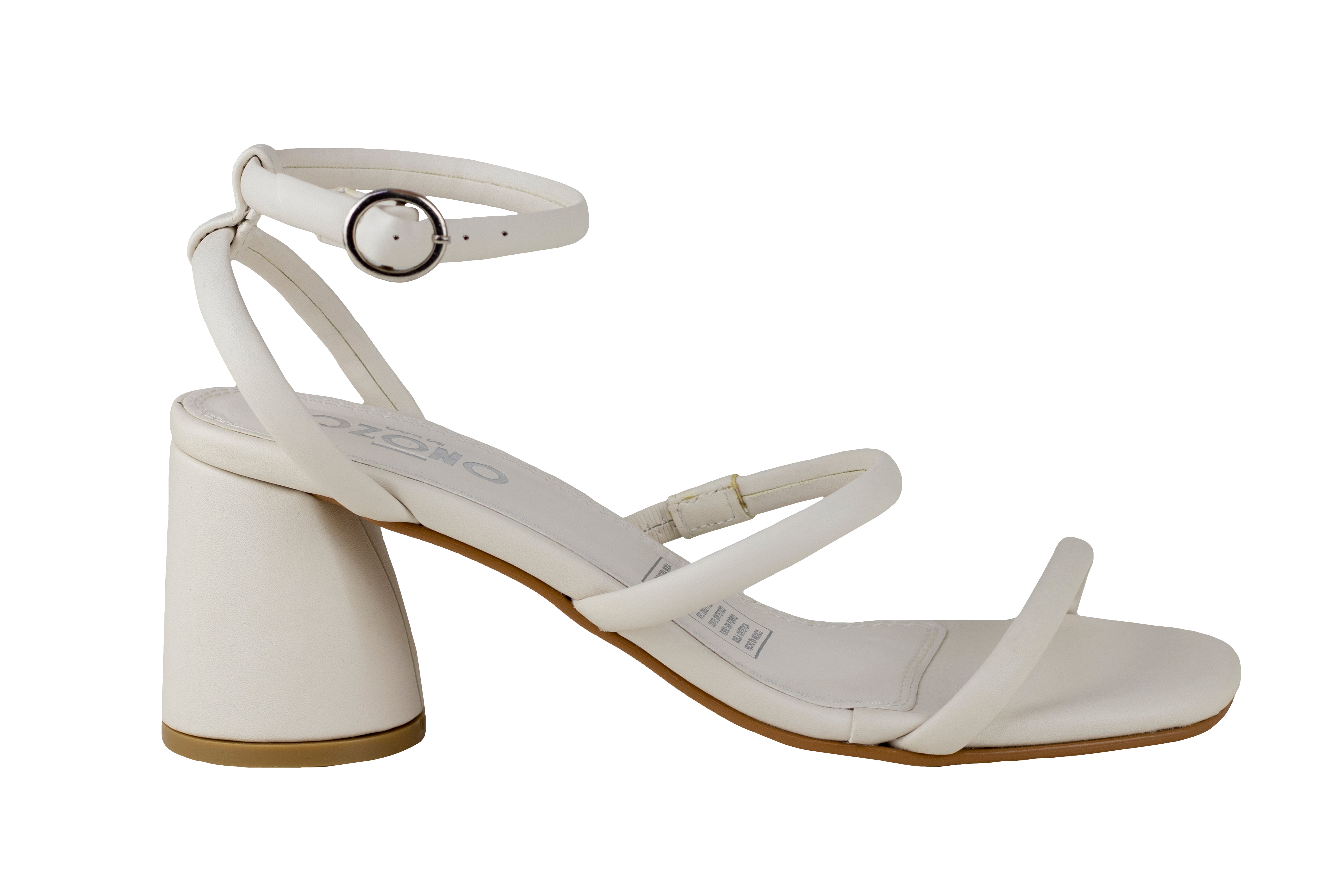 Sandalia de Tacón Dama Capa de Ozono 657201 Latte