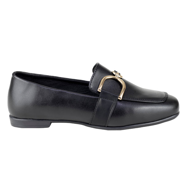 Mocasin Con Hebilla Para Niña Chabelo C962-C Negro