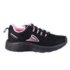 Tenis Running Moda Dama Up Sport 380 Negro Rosa