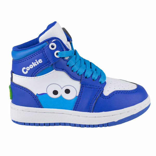 Tenis Bota Niño Plaza Sésamo 41503-1A Azul Comegalletas 15-21