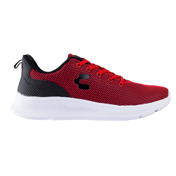 Tenis Running Para Caballero Charly 1086138 Rojo Negro