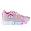 Tenis Con Luces Niña Kids Shoes 113 Rosa Arcoíris