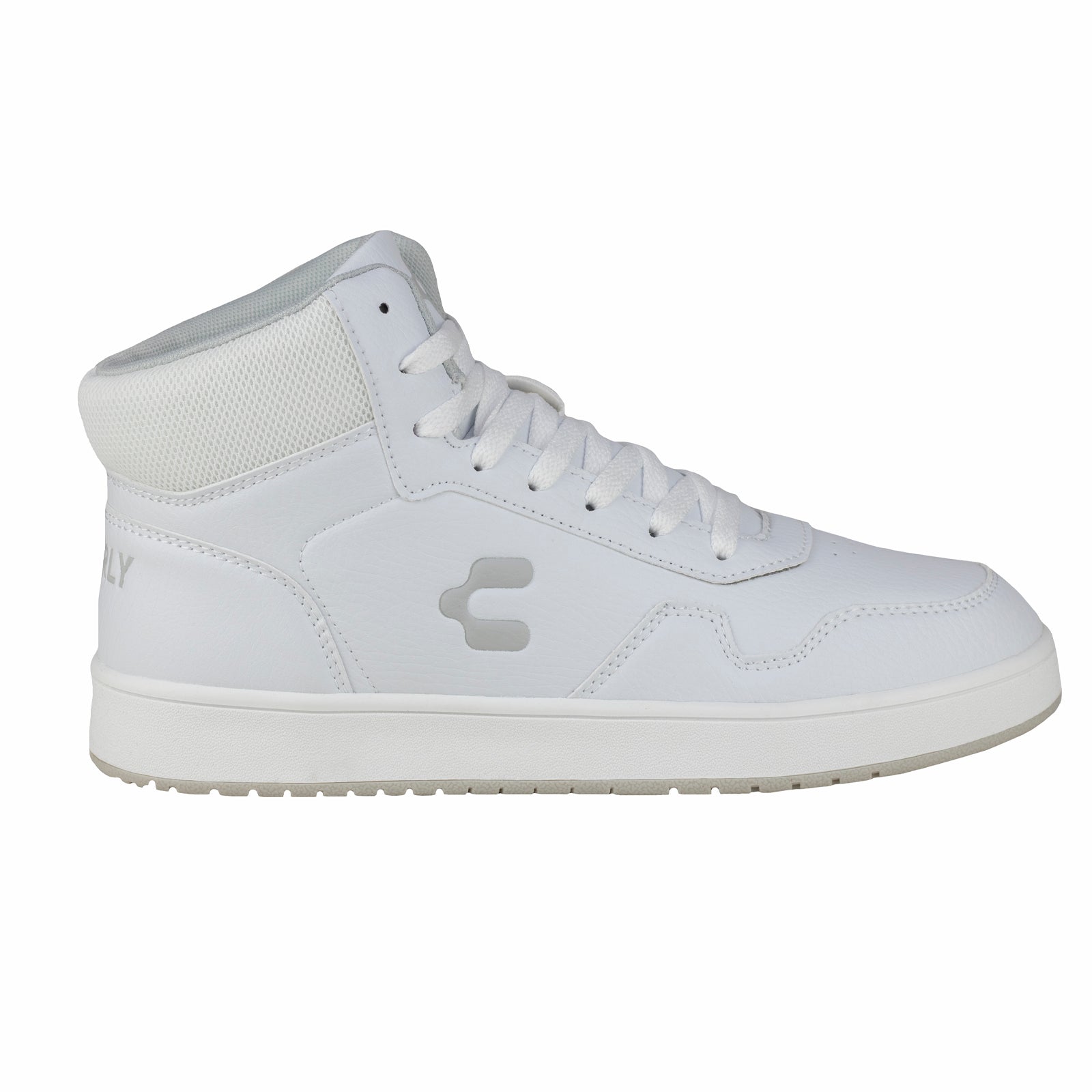 Tenis Bota Urbano Escolar Casual Para Dama Caballero Charly 1038196 Blanco
