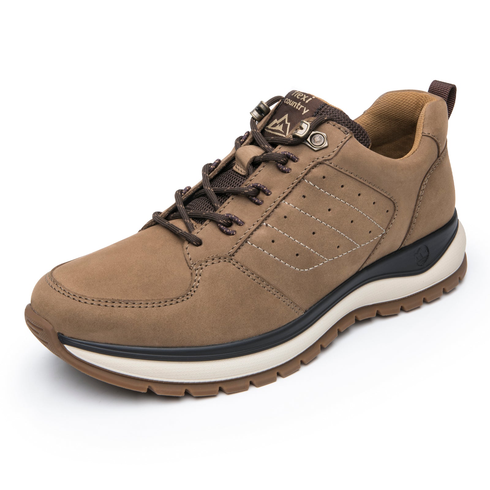 Tenis Confort Para Caballero Flexi Randall 401010 Taupe