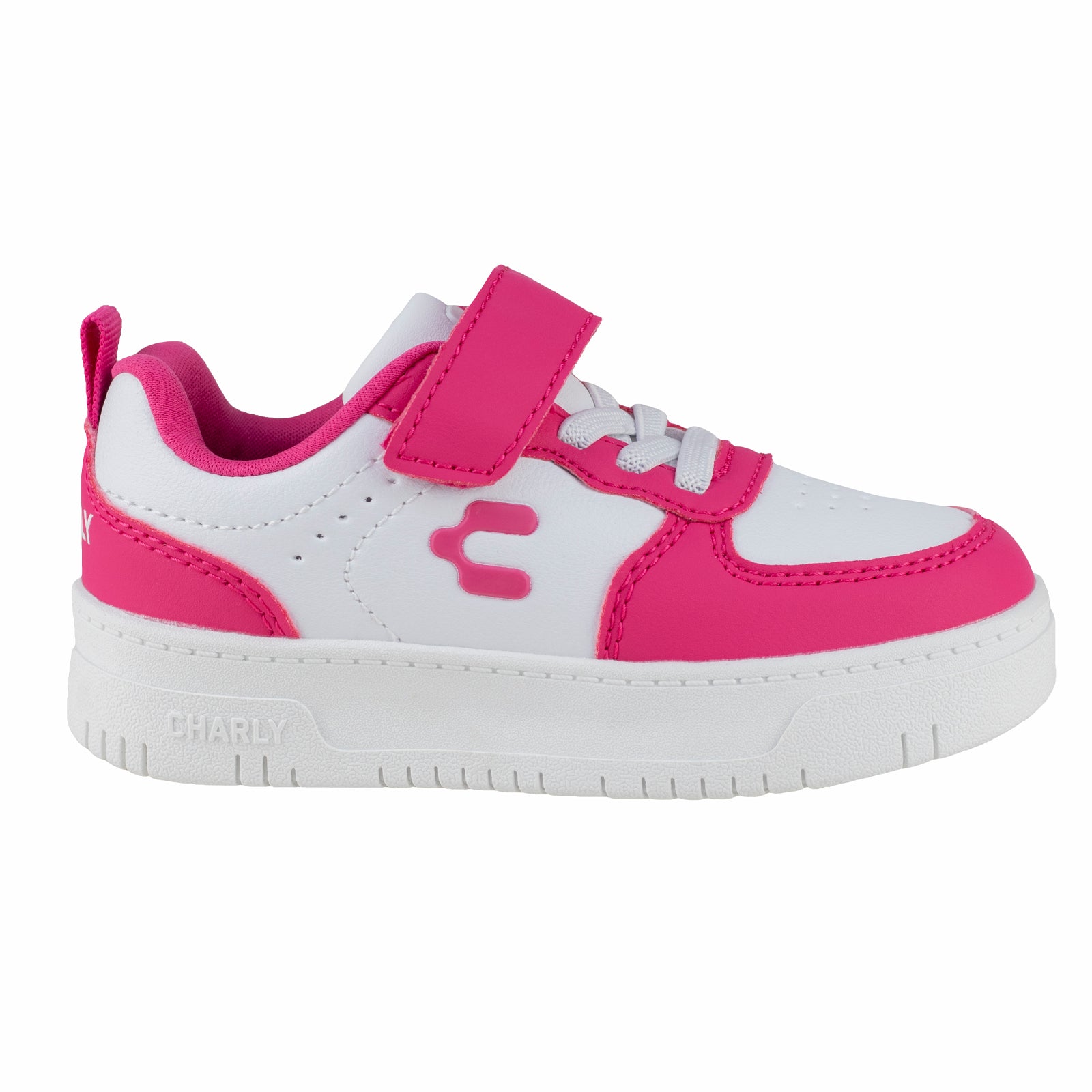 Tenis Urbano Para Casual Para Nila Charly Kids 1065385 Blanco Fiusha