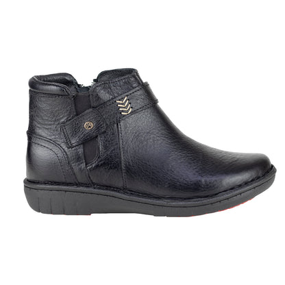 Botín Confort Casual Para Dama Lobo Solo 5860 Negro