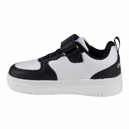 Tenis Choclo Casual Para niño Charly 1065383 Blanco Negro