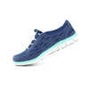 Tenis Skechers Sports Full Circle Dama 22604 Azul Verde