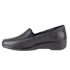 Mocasín Casual Dama Verde Tabaco Anely 7264 Negro