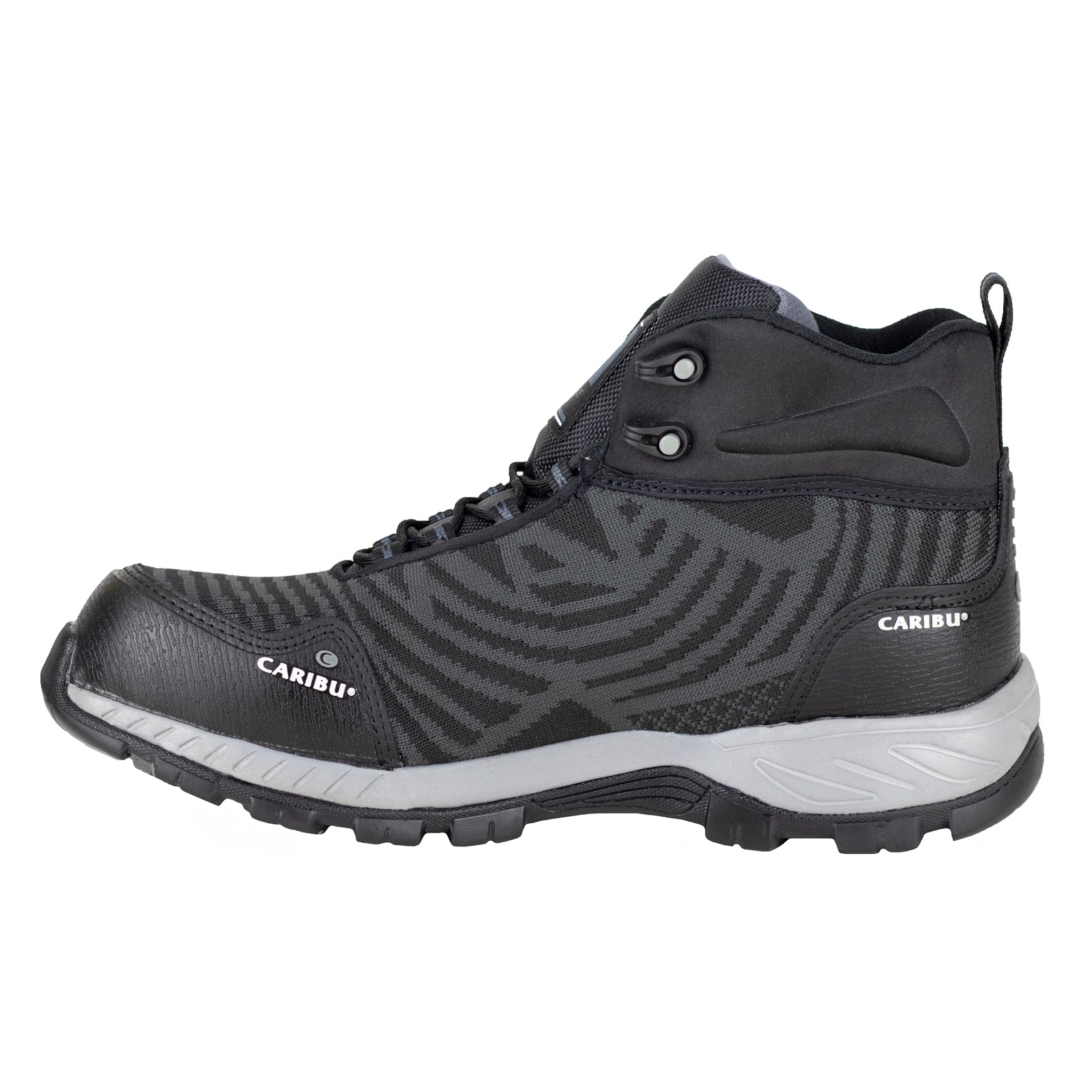 Bota Industrial Tipo II PP Caballero Caribu Work 340 Negro