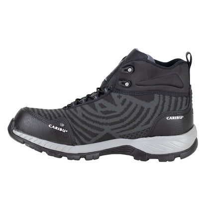 Bota Industrial Tipo II PP Caballero Caribu Work 340 Negro