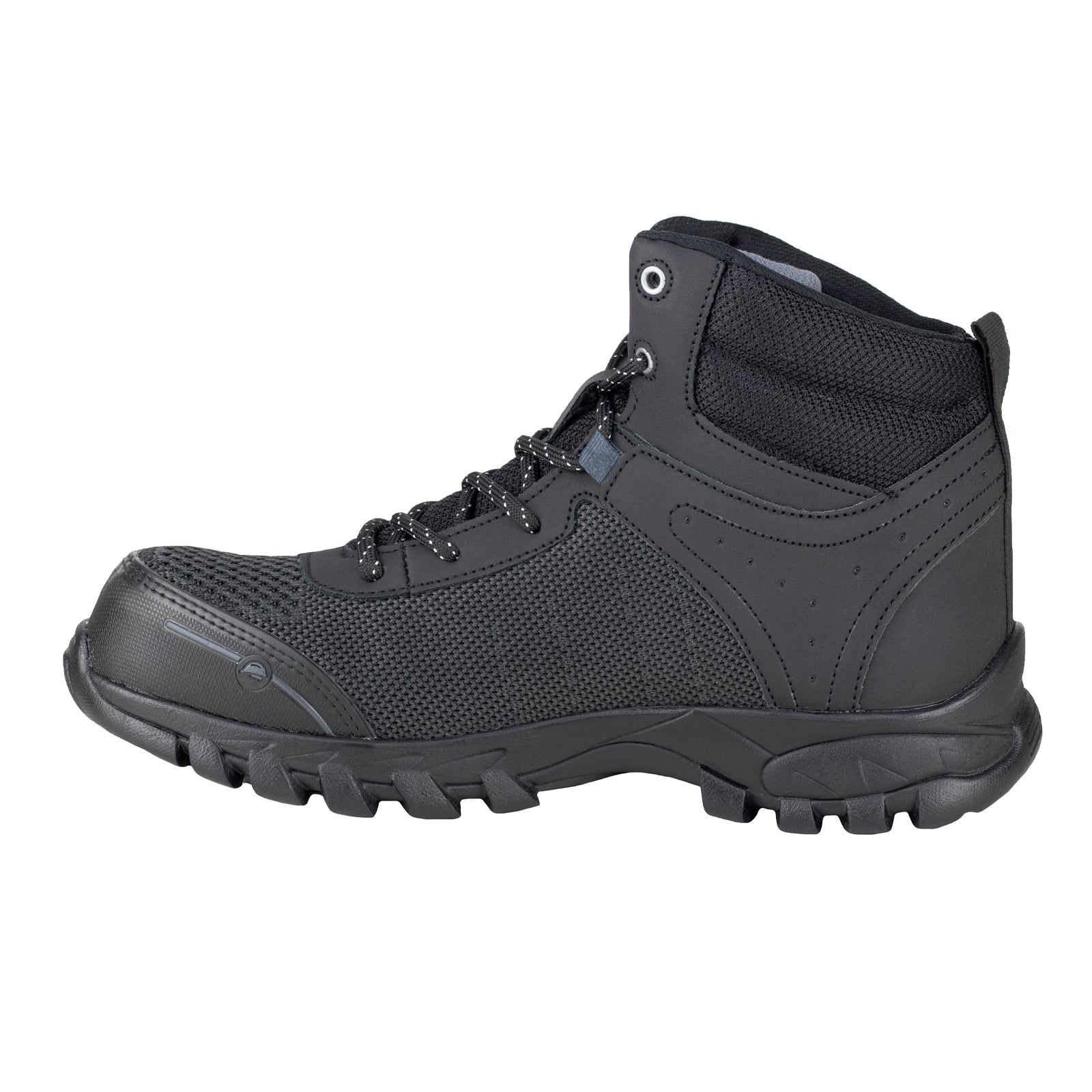 Bota de Seguridad Casco Acero Para Caballero New Ram 9827 Negro