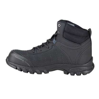 Bota de Seguridad Casco Acero Para Caballero New Ram 9827 Negro