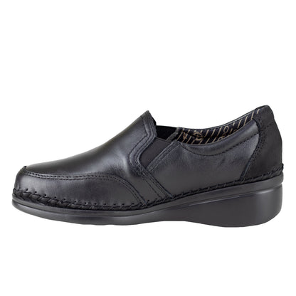 Zapato De Tacón Dama Lobo Solo Jessi 4706 Algodón Negro