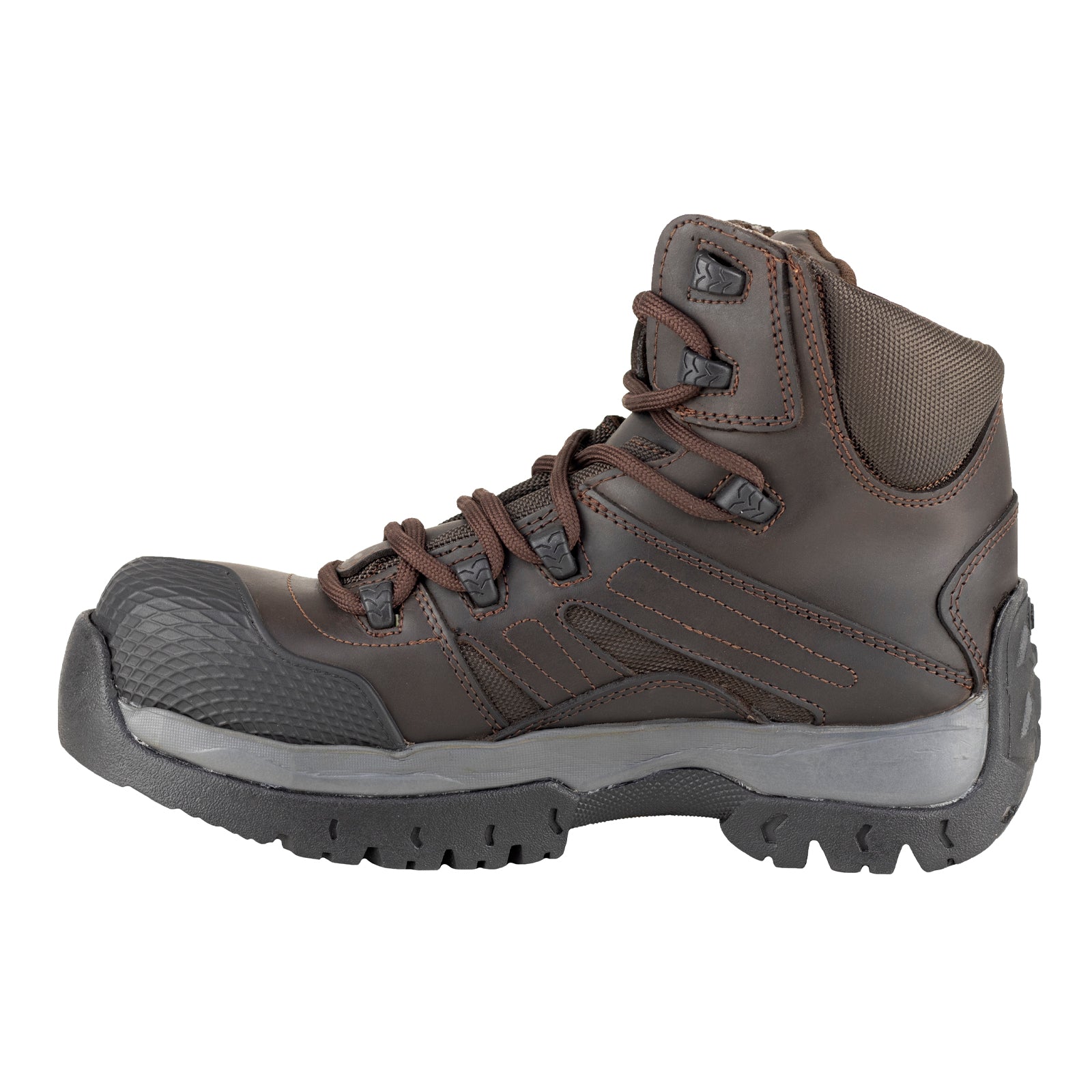 Bota Industrial Dieléctrica Tipo II + III PP+D Caballero Jeep 3567 Café