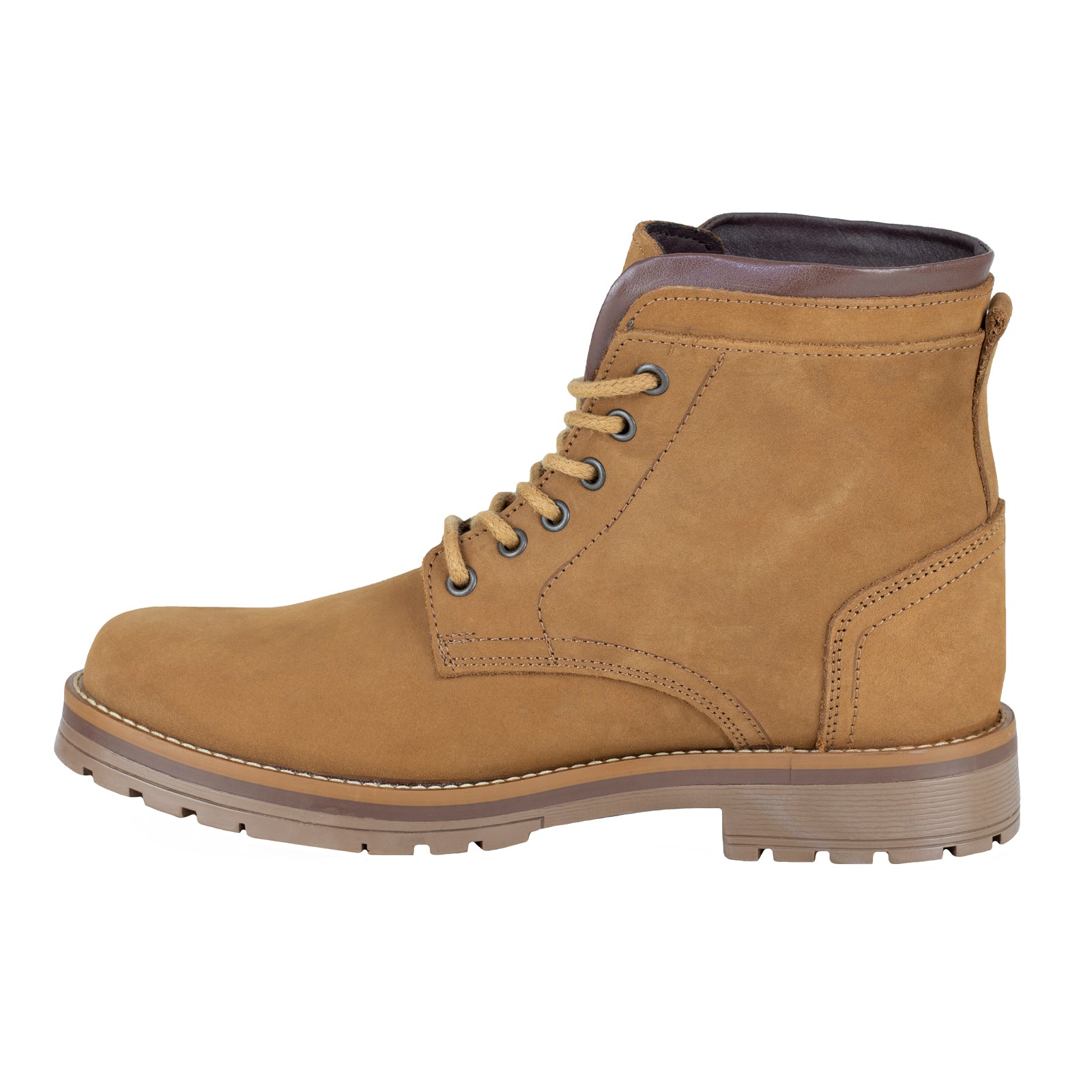 Bota Casual Para Caballero Jeep 10153 Bronce