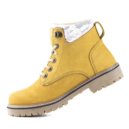Botas Casco De Acero Mujer Jeep Nobuck Miel 10754