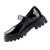 Zapato Escolar Niña Hush Puppies 1432 Negro Charol