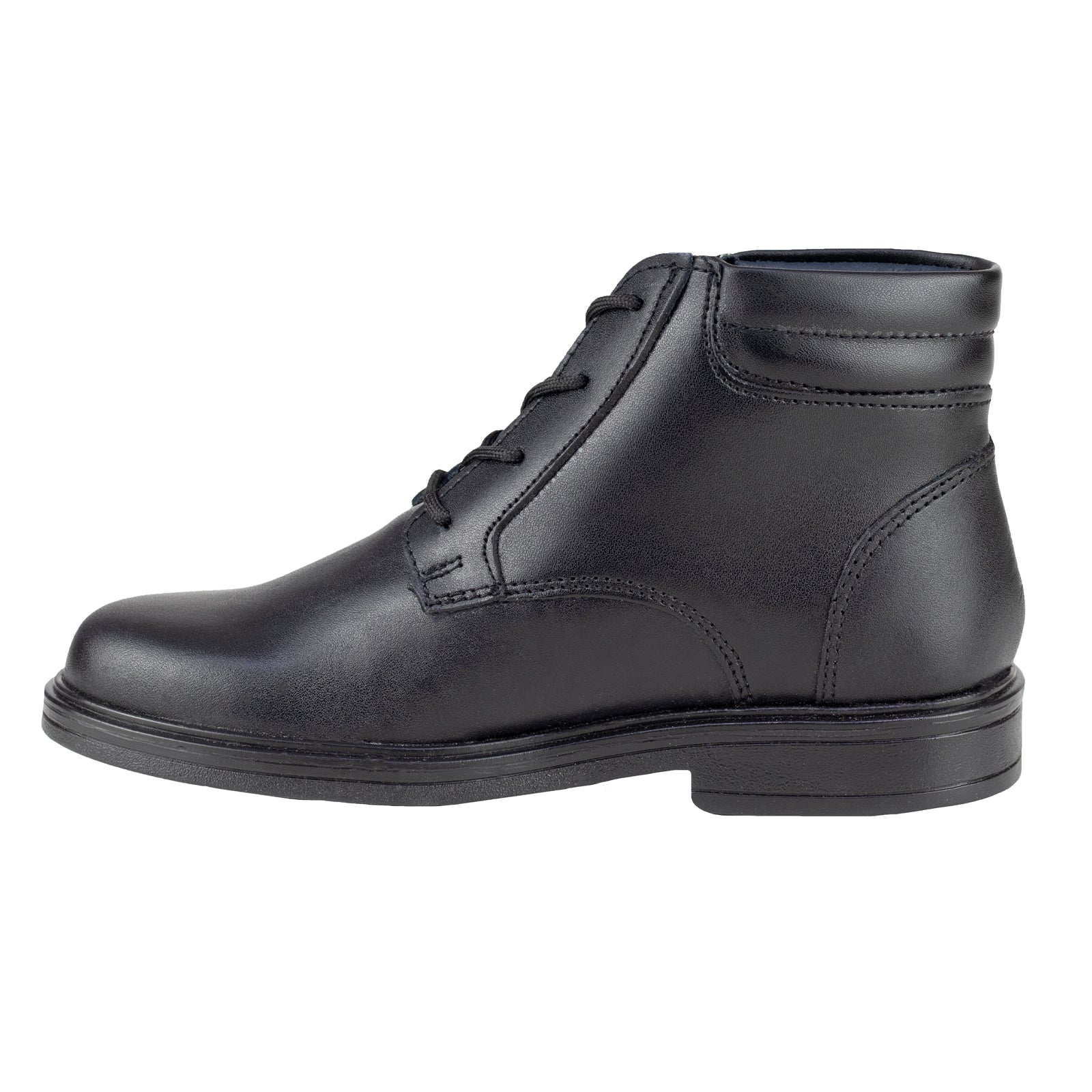 Botín Escolar Formal Para Niño Yuyin 24360 Negro 21.5- 25.5