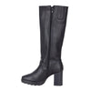 Bota Larga Con Tacon Para Dama Lady Pulina 36803 Negro