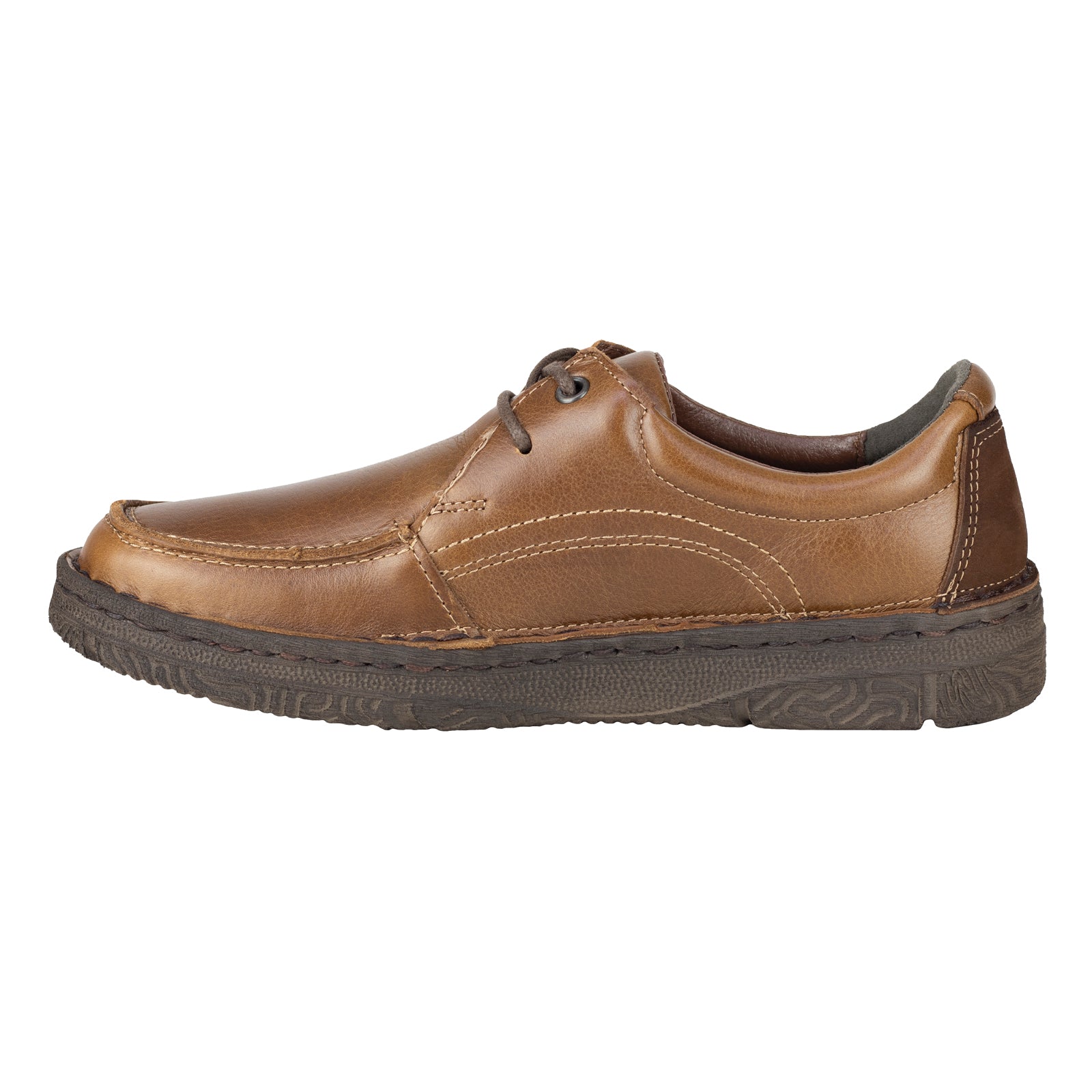 Zapato Confort Semivestir Para Caballero Lobo Solo 7244 Camel