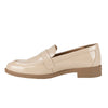 Mocasín Clásico Dama Salamandra 08604 Beige Charol