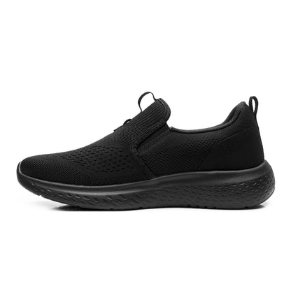 Tenis Slip On Confort Para Caballero Flexi 415507 Negro