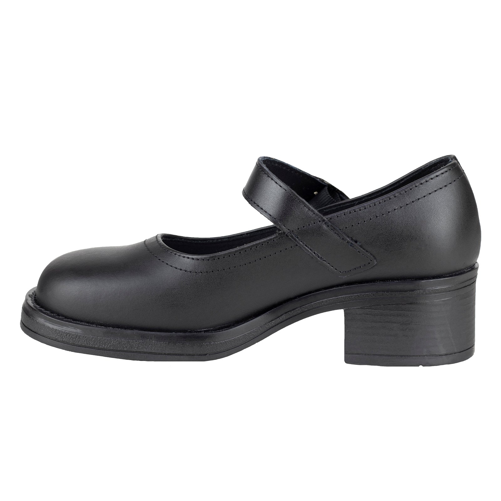 Zapato Tacón Escolar Para Niña Chabelo C954-A Negro 22-26