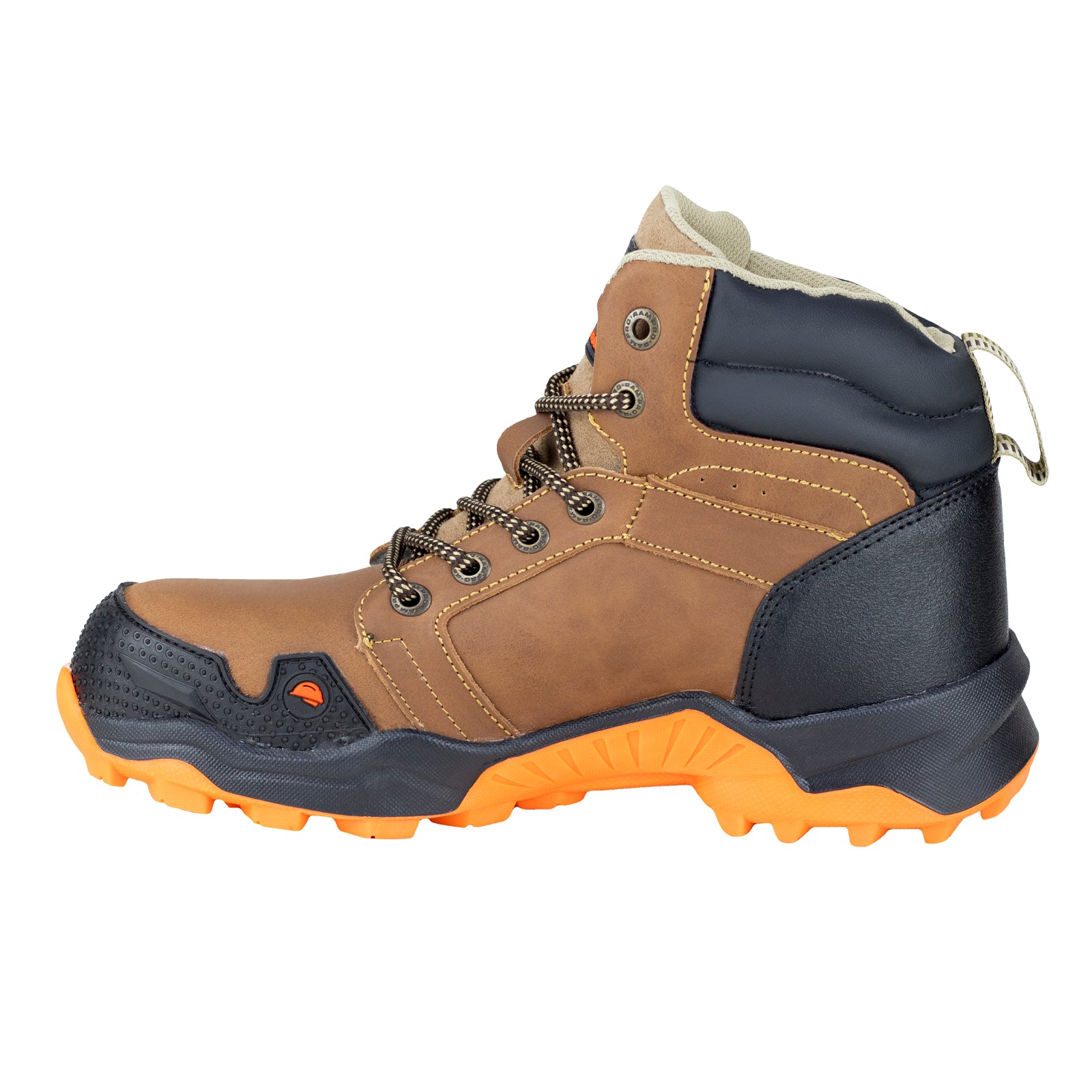 Bota de Seguridad Casco Acero Para Caballero NEW RAM 9301 Avellana