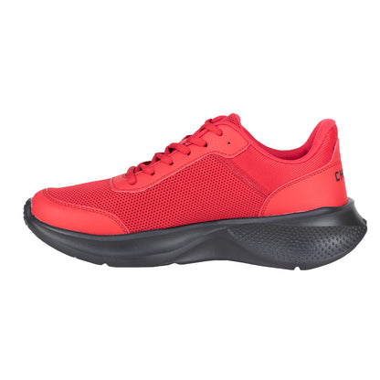 Tenis Casual Confort Charly Para Caballero 1086410 Rojo Negro