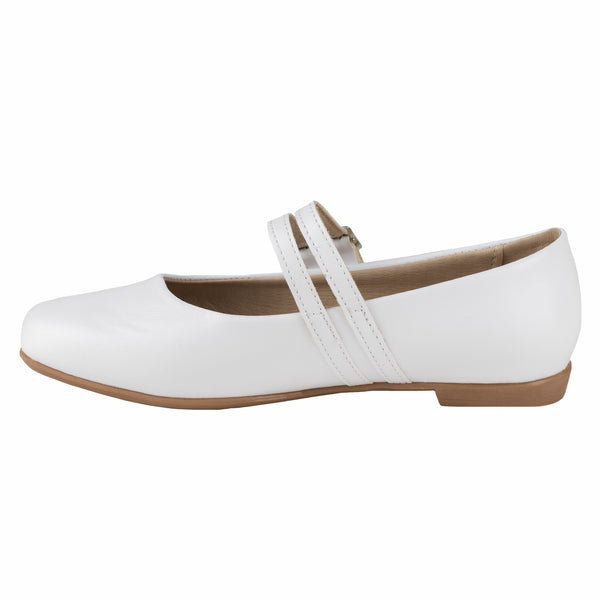 Zapato Flat Para Niña Chabelo C981-I Blanco 22-26