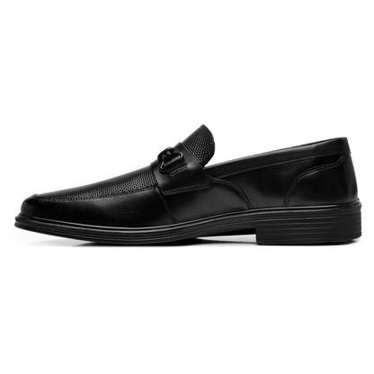 Zapato Mocasín Semivestir Para Caballero Flexi 406410 Negro
