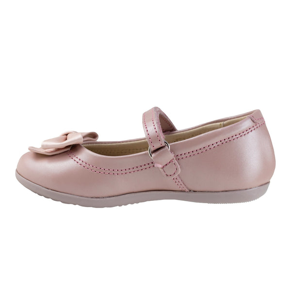 Zapato Tipo Flat Coqueta Niña 123200-U Piel Rosa 15-21