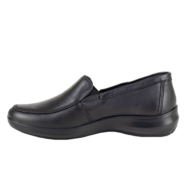 Mocasín Casual Dama Verde Tabaco Miss 8022 Negro