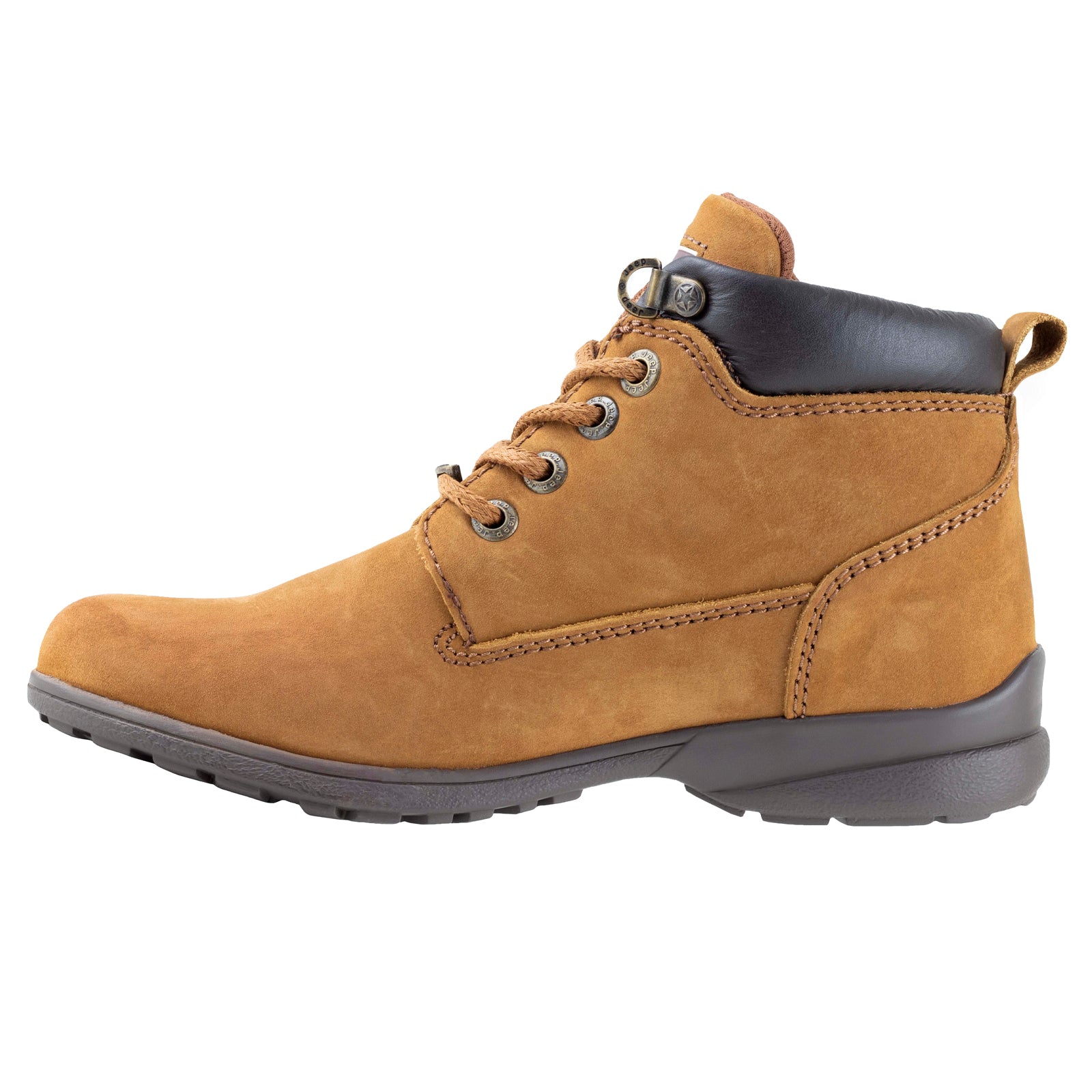 Bota Camping Para Dama Jeep 5551 Bronce