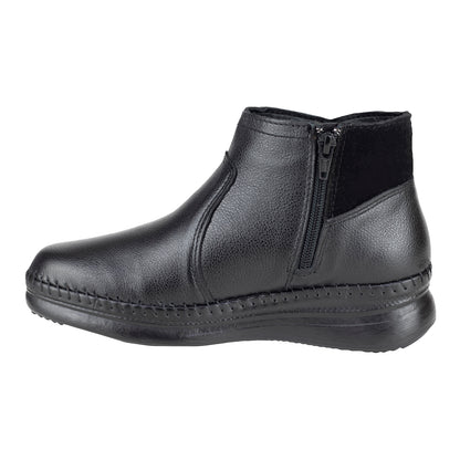 Botín Casual Confort Para Dama Lobo Solo 4989 Negro