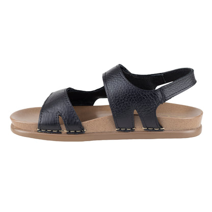 Sandalia Casual Para Dama Lobo Solo 2487 Negro