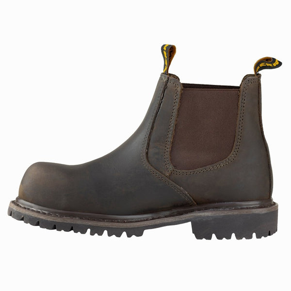 Bota Industrial Hombre Berrendo 157 Café Dieléctrico P/poliamida