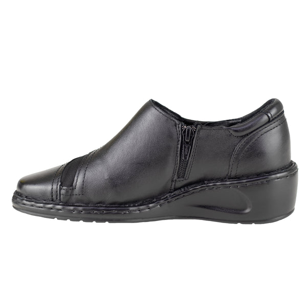 Zapato Casual Dama Lobo Solo 4843 Algodón Negro