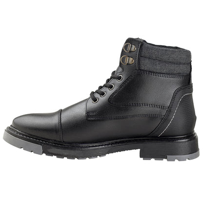 Botín Casual Caballero Capa de Ozono 654301 Negro