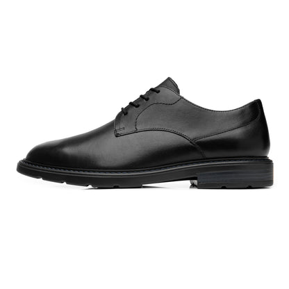 Zapato Derby Vestir Casual Para Caballero Flexi 419405 Negro