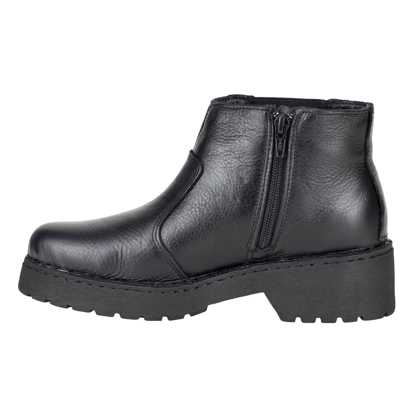 Botín Casual Tacón Medio Para Dama Lobo Solo 5034 Negro