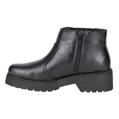 Botín Casual Tacón Medio Para Dama Lobo Solo 5034 Negro