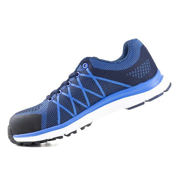 Tenis Hombre Industrial Berrendo 7704 Azul Casquillo Dielectrica